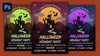 Creating a Halloween Poster Design in Photoshop CC