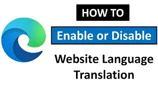 How to Enable or Disable Website Language Translation in Microsoft Edge Chromium