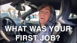 Asking Supercar Owners What Their First Job Was! 