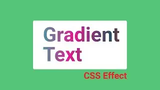 CSS Gradient Text