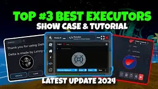 TOP 3 BEST ROBLOX MOBILE EXECUTORS