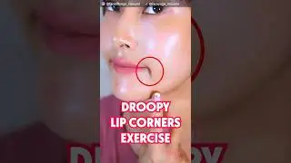 Lip Corner Lift Massage! Relax Your Jaw To Reduce Marionette Lines! 