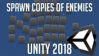 How to Spawn Copies of Enemies or Projectiles at Mouse Cursor Point | Unity 2018 Tutorial