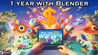 Blender to Profits - My 2023 Earnings Revealed!