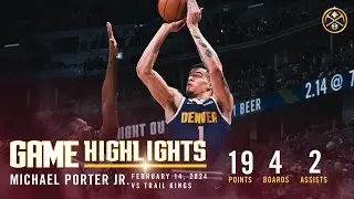 Michael Porter Jr. Full Game Highlights vs. Kings 🎥