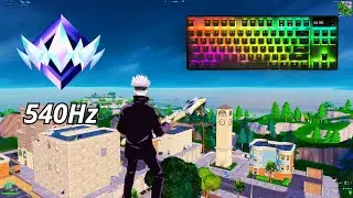 Fortnite High Kill Gameplay with RTX 4060 & Ryzen 7 5700x | Performance Mode | ASMR Keyboard 4K