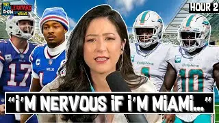 Mina Kimes Previews Dolphins vs. Bills Battle For AFC East Title | The Dan Le Batard Show w/ Stugotz