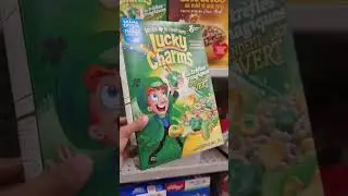 Lucky Charms Limited Spring Edition Cereal Turns Milk Green