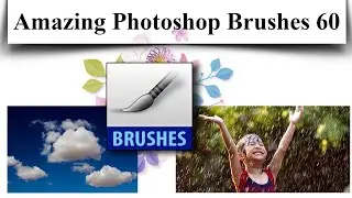 60 Amazing Photoshop Brushes !! Cloud Brush !! Rain Brush !! Snow Brush !! Light Brush