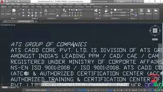 Autodesk AutoCAD: How to use Multiline Text Command in Autodesk AutoCAD