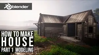 Как сделать дом в Blender / How to make a house in Blender