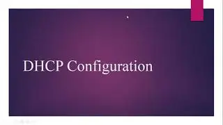 DHCP Configuration on Cisco Routers