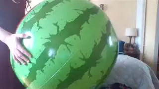 huge water melon belly