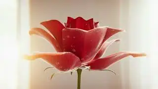 Flower Rose animation in Unity