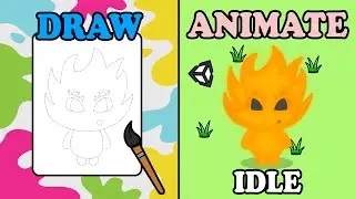 2D Character Creation And Animation For Beginners - Easy Unity Tutorial