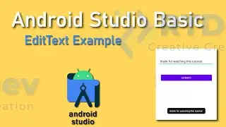 Android EditText Example - Android Studio Tutorial