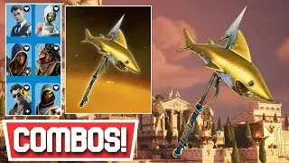 *NEW* BEST THE GILDED VENGEANCE PICKAXE COMBOS! | Fortnite