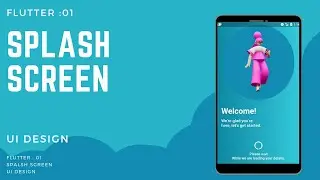 Flutter Splash Screen UI - Speed Code