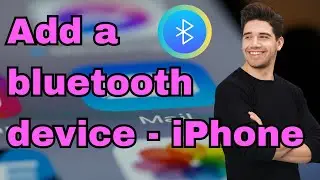 How to add bluetooth device on iPhone