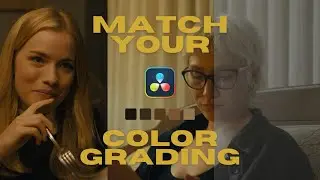 How to Match Color Grade Using Only a Reference Image in Davinci Resolve 18 | Tutorial