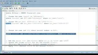 UPDATE Query in Oracle | How to write update query in oracle | Update table in oracle