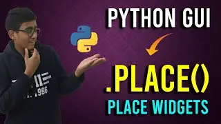 Place Attribute in GUI tkinter - How to place objects in GUI window - Python Tkinter Tutorial - Pro.