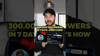 This Creator Gained 300,000+ Followers in 7 Days…GENIUS strategy