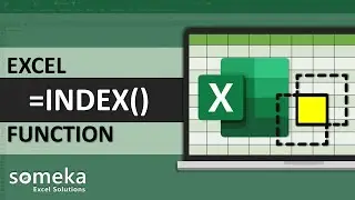 Excel INDEX & MATCH Function with Examples | Training Lesson 26