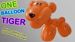 Balloon Animals - Tiger DIY