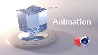 Cinema4D: Water Cube Animation