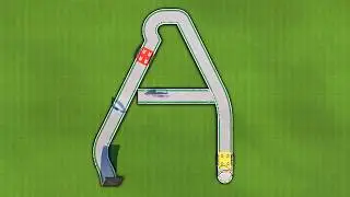 Trackmania, but every map is a Letter in the Alphabet