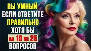 НАСКОЛЬКО СТАР ВАШ МОЗГ? Тест на эрудицию, интеллект и знания #1