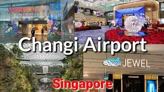 Explore Singapore Airport Terminal 3 | Changi Airport full vlog ❤❤✈🛩