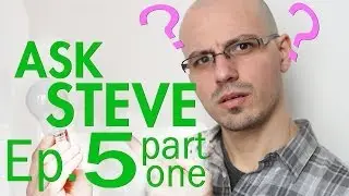 Ask Steve Ep. 5 - Part 1: Black Magic Cinema Camera, 5D Mark III, New Filmmaker Advice