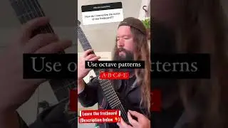 How to memorize the fretboard  🎸
