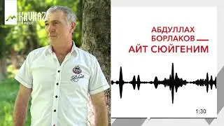 Абдуллах Борлаков - Айт сюйгеним | KAVKAZ MUSIC