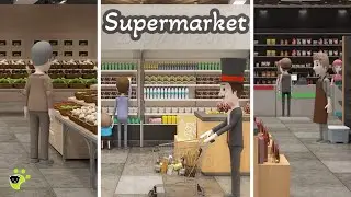 Supermarket Escape Game スーパー | GBFinger Studio Walkthrough 脱出ゲーム Escape Room Club Collection