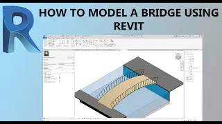 HOW TO MODEL A WOODEN BRIDGE USING #revit2025