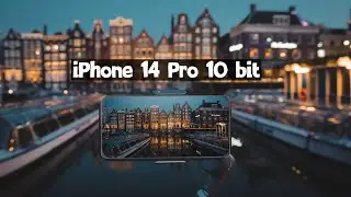 iPhone 14 Pro PRORES 10 BIT FiLMiC Pro - Cinematic Video Amsterdam