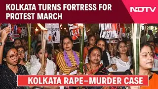 Kolkata Protests | 6,000 Cops, Three-Layer Security: Kolkata Turns Fortress For Protest March