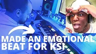 Made an EMOTIONAL beat for KSI & its a BANGER! | Making a beat | Kyle Beats GALAXY Drum Kit