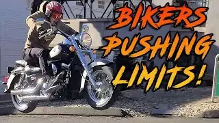 Bikers Push Their LIMITS and CRASH! Wheelies Gone Wrong! - Adrenaline Junkies #34