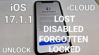 iOS 17.1.1 iCloud Unlock Any iPhone (15) Lost/Disabled/Locked to Owner/Forgotten 100% Success Method