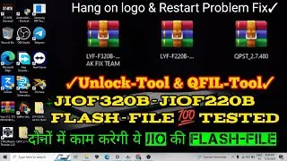 New Jio F320B Jio F220B Flashing 100% Tested Free Flash File Download One Click