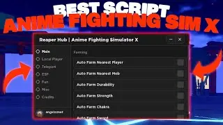 The *BEST* Anime Fighting Simulator X Script 😇 | Autofarm Mobs + Players, & MORE!