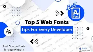 Top 5 Google Fonts for Web