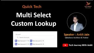 Multiple Select Custom Lookup Using LWC | Generic Component