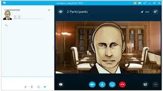Поздравление с днём рождения для Спартака от Путина по скайпу