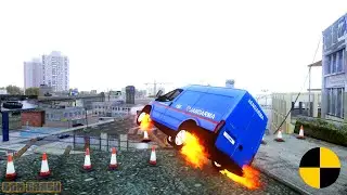 GTA 4 CRASH TESTING REAL CAR 524