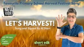 "Let's Harvest!" New Video 2024 - Great School Harvest Festival Song | by AL Start